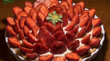 Τάρτα Φράουλα με κρέμα ζαχαροπλαστικής